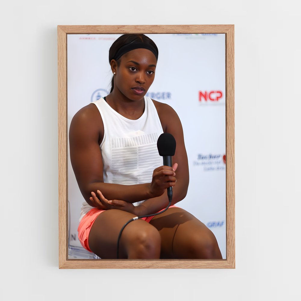 Poster Serena Éblouissante – affiche Tennis (vue 4)